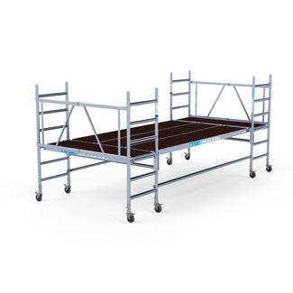 Stukadoors werkplatform 190x455x3m werkhoogte
