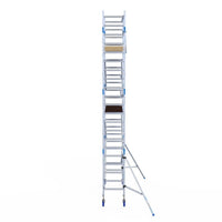 Rolsteiger Alumexx Light 75x250 7,2m werkhoogte tegen de gevel