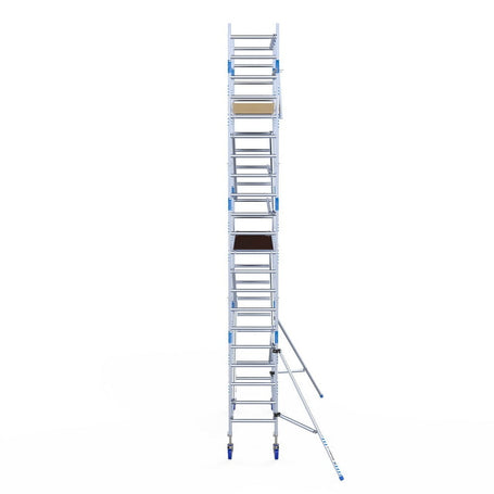Rolsteiger Alumexx Light 75x250 7,2m werkhoogte tegen de gevel