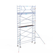 Rolsteiger Original  75x305 7,2m werkhoogte carbon vloer tegen de gevel