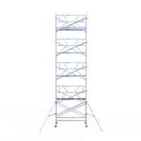 Rolsteiger Professional 135x250 10,2m werkhoogte tegen de gevel
