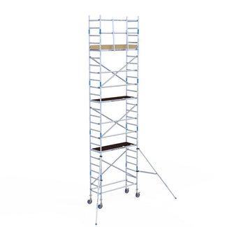 Rolsteiger Alumexx Light 75x190 8,2m werkhoogte tegen de gevel