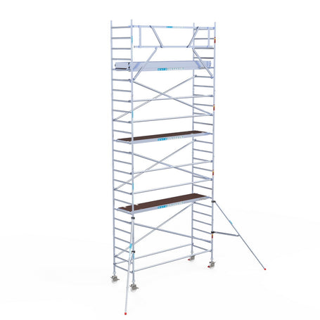 Rolsteiger Original  90x305 8,2m werkhoogte carbon vloer tegen de gevel