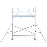 Rolsteiger Original 75x305 5,2m werkhoogte tegen de gevel