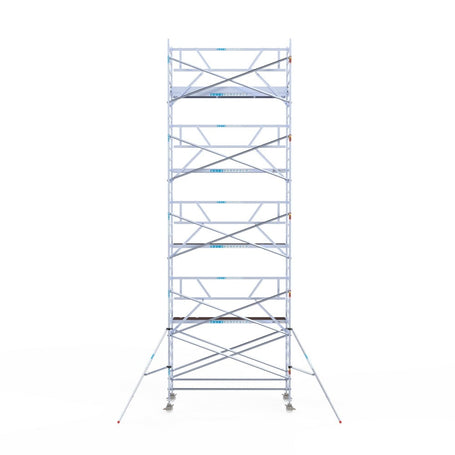 Rolsteiger Professional 135x305 10,2m werkhoogte tegen de gevel