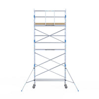 Rolsteiger Alumexx Light 75x250 7,2m werkhoogte tegen de gevel