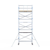 Rolsteiger Alumexx Light 75x250 8,2m werkhoogte tegen de gevel