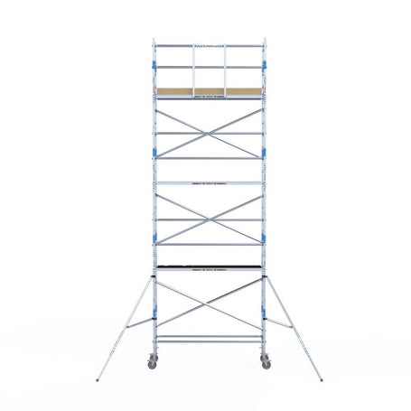 Rolsteiger Alumexx Light 75x250 8,2m werkhoogte tegen de gevel