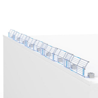 SGS Dakrandbeveiliging Slim PLUS 24 mtr complete set plat dak
