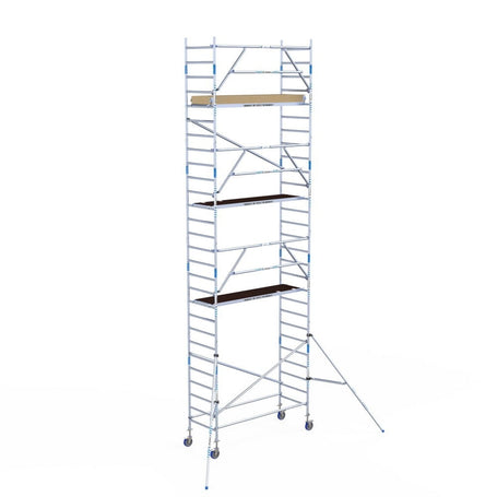 Rolsteiger Alumexx Extra 90x250 9,2m werkhoogte tegen de gevel