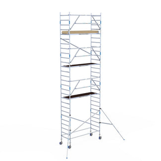 Rolsteiger Alumexx Extra 90x250 9,2m werkhoogte tegen de gevel