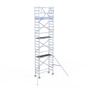 Rolsteiger Original  75x190 8,2m werkhoogte carbon vloer tegen de gevel