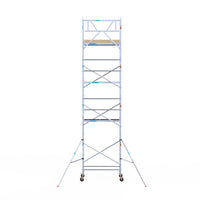 Rolsteiger Basic 90x190 9,2m werkhoogte tegen de gevel