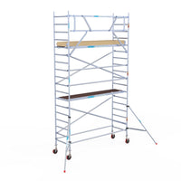 Rolsteiger Basic 90x305 6,2m werkhoogte tegen de gevel