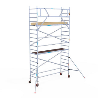 Rolsteiger Basic 90x305 6,2m werkhoogte tegen de gevel