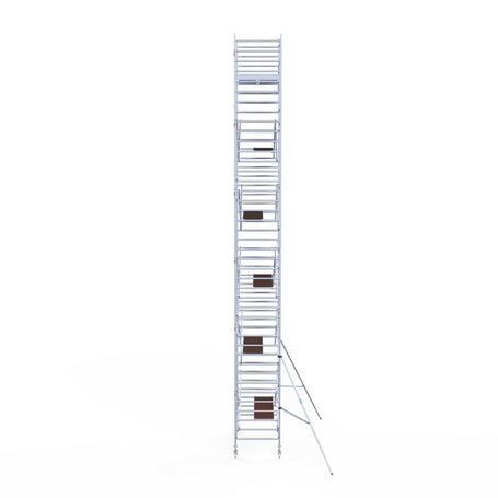 Rolsteiger Original  135x250 13,2m werkhoogte carbon vloer tegen de gevel