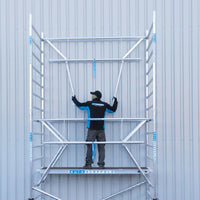 Rolsteiger Professional 90x250 5,2m werkhoogte carbon vloer vrijstaand