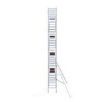 Rolsteiger Original  90x250 10,2m werkhoogte carbon vloer tegen de gevel