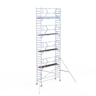 Rolsteiger Professional 90x305 10,2m werkhoogte tegen de gevel