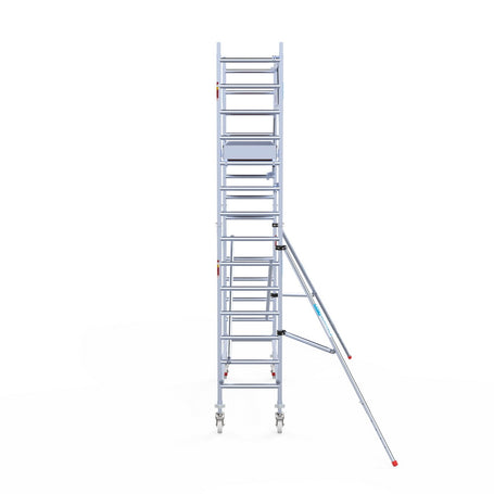 Rolsteiger Original  75x250 5,2m werkhoogte carbon vloer tegen de gevel