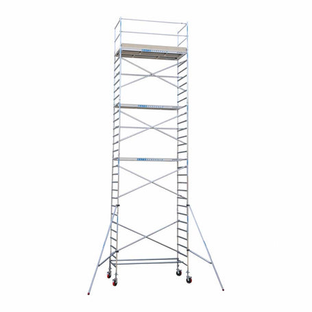 Anssems aanhanger en Basic rolsteiger 135x250x10,2m werkhoogte