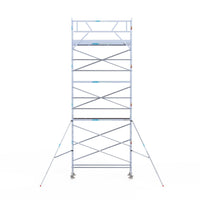 Rolsteiger Original 75x305 9,2m werkhoogte tegen de gevel
