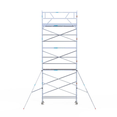 Rolsteiger Original 75x305 9,2m werkhoogte tegen de gevel