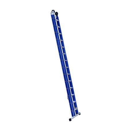 Eurostairs Reform ladder dubbel recht 2x14 sporten BLAUW