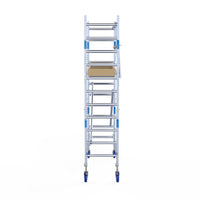 Rolsteiger Alumexx Light 75x190 4,2m werkhoogte tegen de gevel