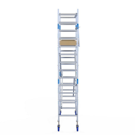 Rolsteiger Alumexx Light 75x190 5,2m werkhoogte tegen de gevel