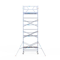 Rolsteiger Original  135x250 9,2m werkhoogte carbon vloer tegen de gevel
