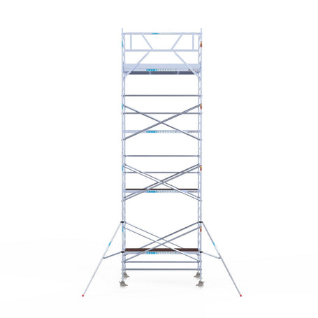 Rolsteiger Original  135x250 9,2m werkhoogte carbon vloer tegen de gevel