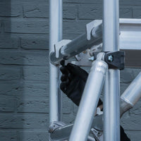Rolsteiger Basic 90x305 6,2m werkhoogte tegen de gevel