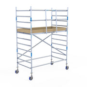 Rolsteiger Alumexx Light 135x250 4,2m werkhoogte tegen de gevel