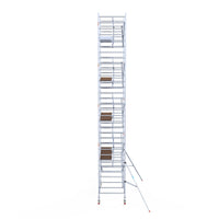 Steigeraanhanger 305 + Rolsteiger Standaard 135x305 10,2m werkhoogte enkele voorloopleuning
