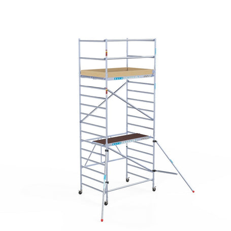 Combi kamersteiger 135 cm breed 5,7m werkhoogte