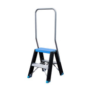 Dubbele zwarte trap 2 treden - Limited edition