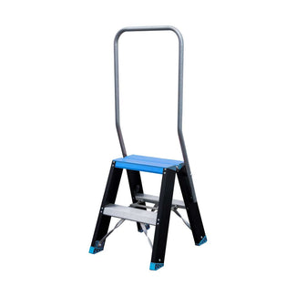 Dubbele zwarte trap 2 treden - Limited edition
