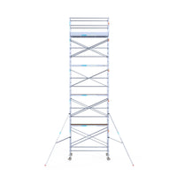 Steigeraanhanger afsluitbaar 250 + Rolsteiger Standaard 135x250 10,2m werkhoogte