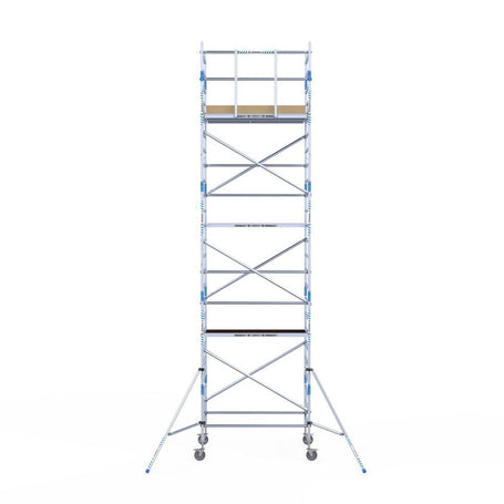 Rolsteiger Alumexx Light 135x190 8,2m werkhoogte tegen de gevel