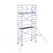 Rolsteiger Original  90x250 6,2m werkhoogte carbon vloer tegen de gevel