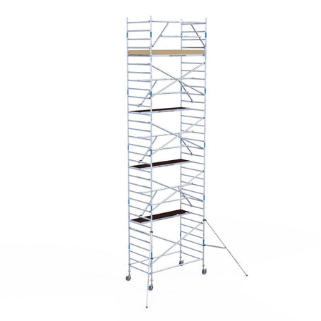 Rolsteiger Alumexx Extra 135x250 10,2m werkhoogte tegen de gevel