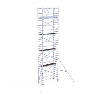 Rolsteiger Original  90x250 10,2m werkhoogte carbon vloer tegen de gevel
