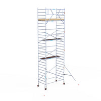 Rolsteiger Basic 135x250 9,2m werkhoogte tegen de gevel