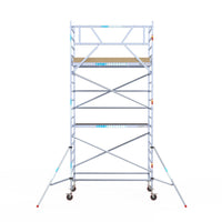 Anssems aanhanger en Basic rolsteiger 135x250x6,2m werkhoogte