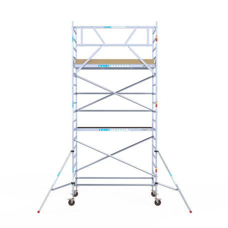 Anssems aanhanger en Basic rolsteiger 135x250x6,2m werkhoogte