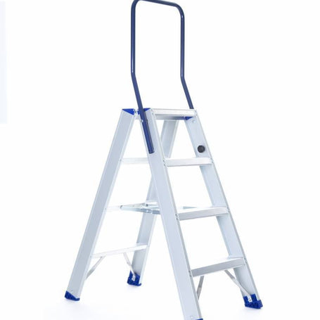 Dubbele trap professioneel 4 treden