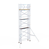 Rolsteiger Basic 75x250 9,2m werkhoogte tegen de gevel