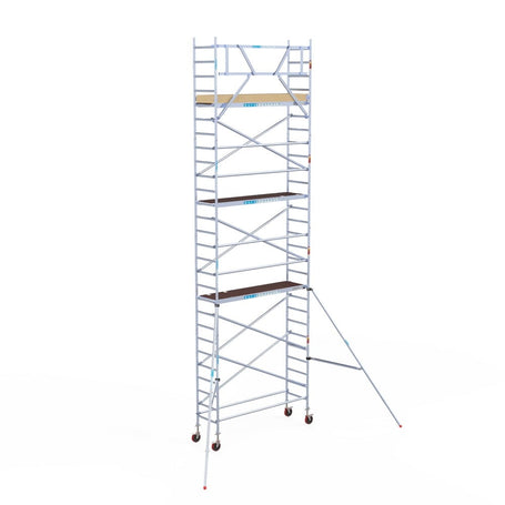 Rolsteiger Basic 75x250 9,2m werkhoogte tegen de gevel