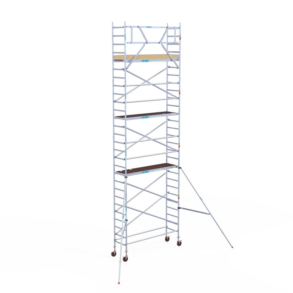 Rolsteiger Basic 75x250 9,2m werkhoogte tegen de gevel